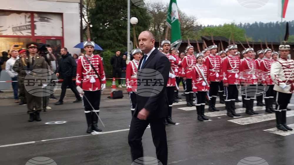 Априлци - Румен Радев - отбелязване на 147-ата годишнина от Априлското въстание