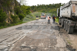 Село Малък Поровец - ремонт на републикански път