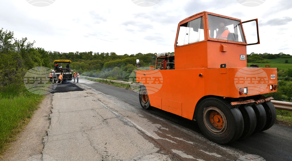 Село Малък Поровец - ремонт на републикански път
