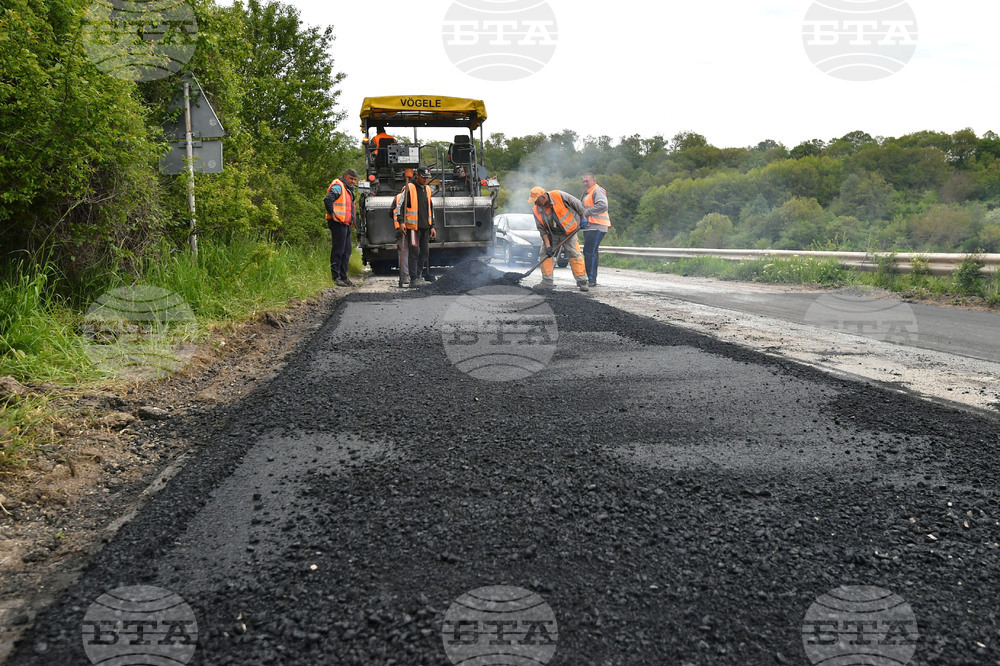 Село Малък Поровец - ремонт на републикански път