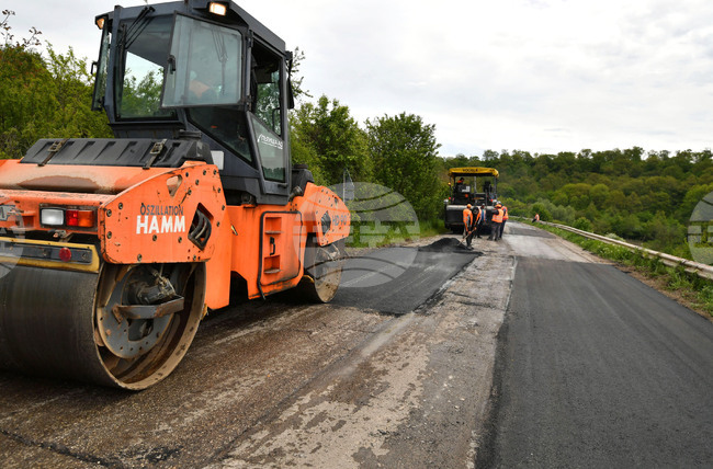 Село Малък Поровец - ремонт на републикански път