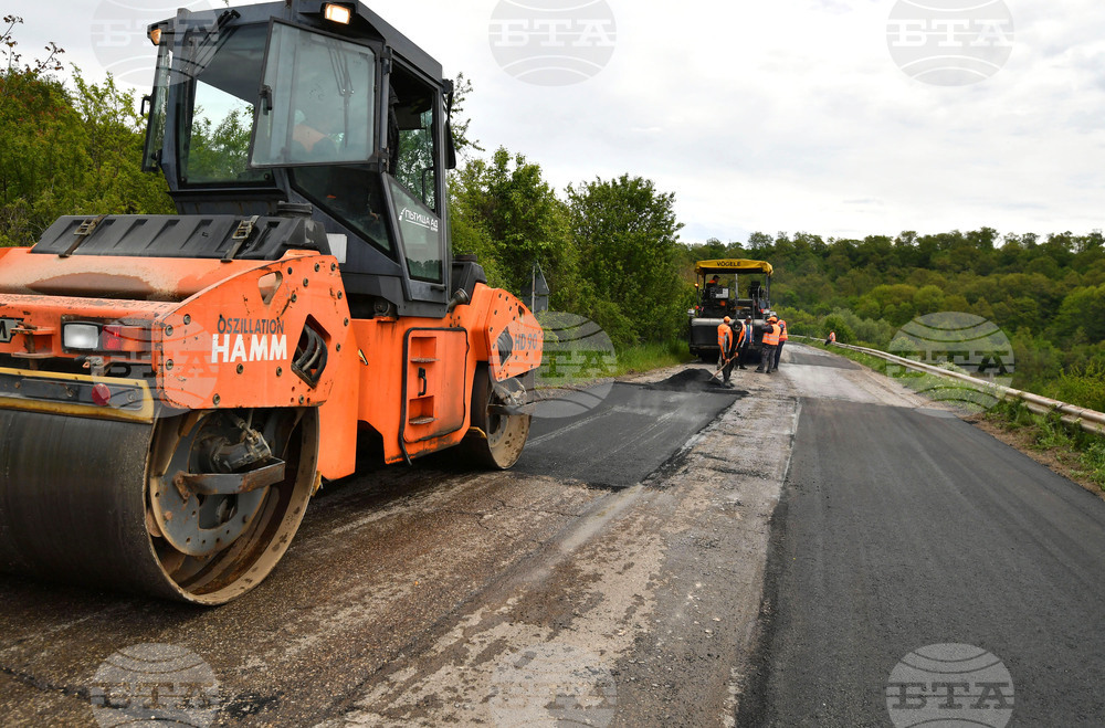 Село Малък Поровец - ремонт на републикански път