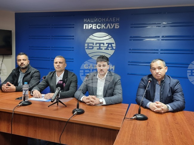 Национален пресклуб на БТА Сливен - ПП "Възраждане" - пресконференция