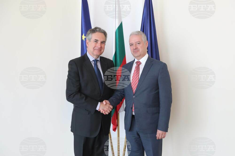 Foreign Minister Ivan Kondov Meets Spanish Ambassador Alejandro Polanco Mata