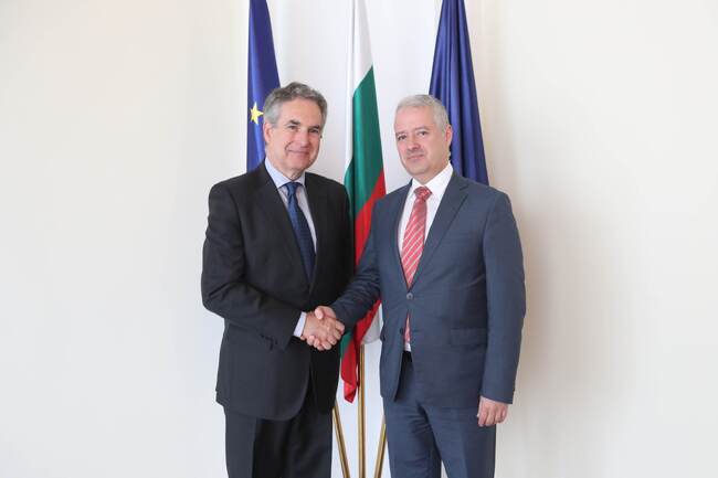 МВнР: Среща на министър Иван Кондов с посланика на Кралство Испания Алехандро Поланко Мата