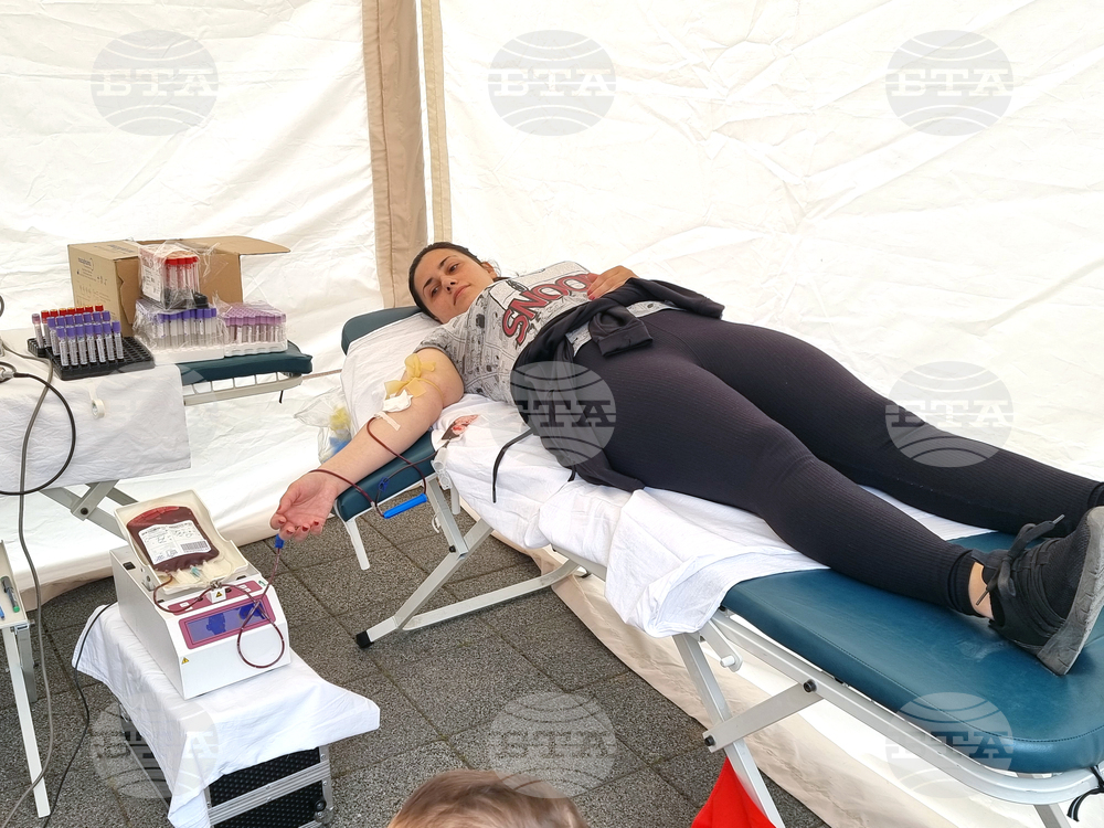 Плевен - акция - кръводаряване