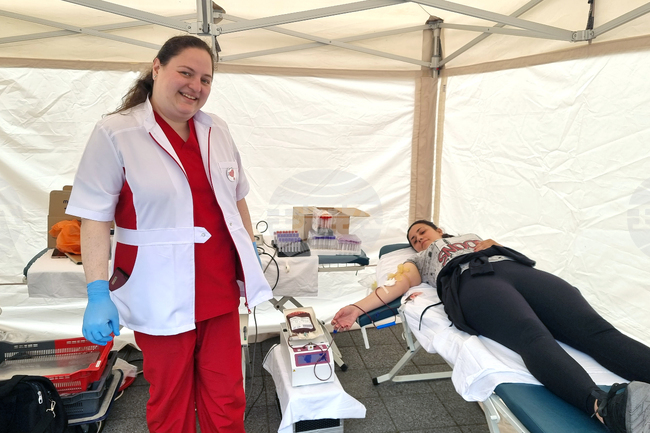 Плевен - акция - кръводаряване