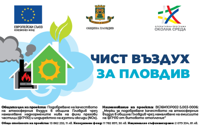Временно спира набирането на кандидатури по проекта за подмяна на старите отоплителни уреди в Пловдив