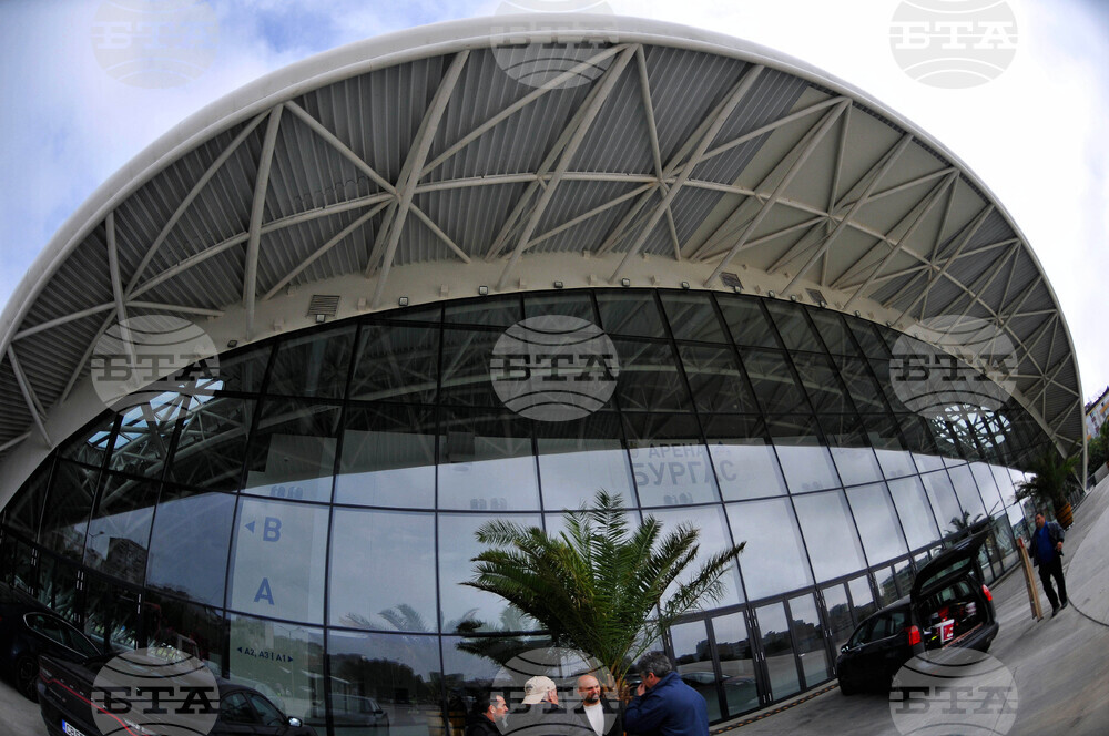 Бургас - нова спортна зала - предстоящо откриване