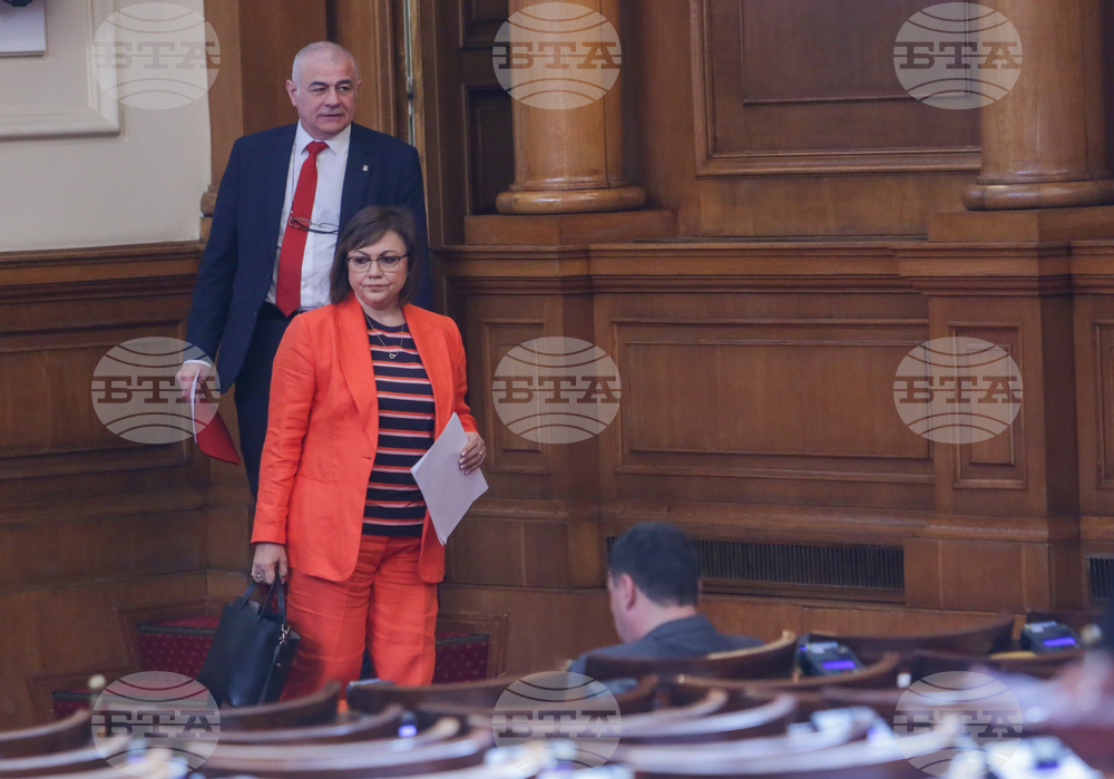 Парламент - заседание - Георги Гьоков - Корнелия Нинова