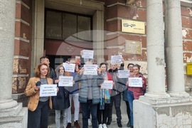 Кърджали - БНР - служители - протест