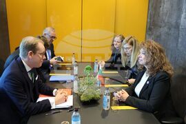 Исландия – Съвет на Европа - Илияна  Йотова - Тобиас Билстрьом - среща