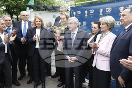 Изложба "100 години БОК" - Томас Бах