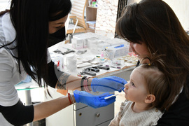 Хасково – Благовещение – поставяне на обеци