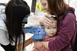 Хасково – Благовещение – поставяне на обеци