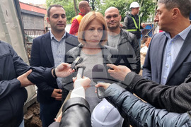 Йорданка Фандъкова - Къща на Райна Княгиня - строителни дейности