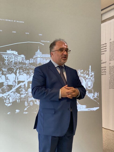 Министерство на културата: Министърът на културата Найден Тодоров откри Българския павилион на Биеналето във Венеция 