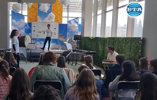 За първи път в Старозагорската опера започват образователни уроци "С ударните инструменти в час"