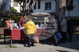 Благоевград – Благовещение – храм „Въведение Богородично“ –  базар ¬–  благотворителност