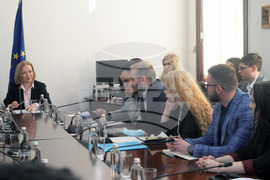 Министерство на правосъдието – Надежда Йорданова – студенти – среща 