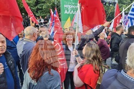 Гърция - площад „Синтагма" - митинг