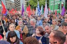 Гърция - площад „Синтагма" - митинг