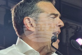 Гърция - площад „Синтагма" - митинг - Алексис Ципрас