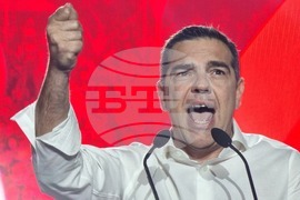 Гърция - площад „Синтагма" - митинг - Алексис Ципрас