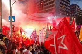 Гърция - площад „Синтагма" - митинг