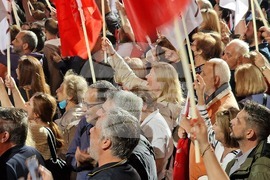 Гърция - площад „Синтагма" - митинг