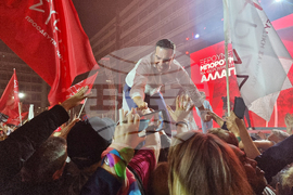 Гърция - площад „Синтагма" - митинг - Алексис Ципрас