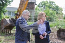 Първа копка -  Йорданка Фандъкова - нова детска градина