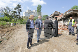 Първа копка -  Йорданка Фандъкова - нова детска градина