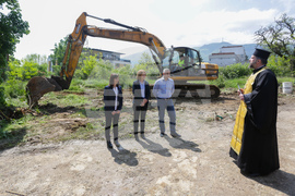 Първа копка -  Йорданка Фандъкова - нова детска градина