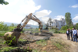 Първа копка -  Йорданка Фандъкова - нова детска градина