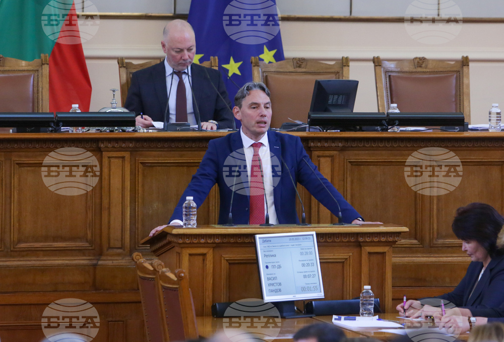 Парламент - заседание - Васил Пандов