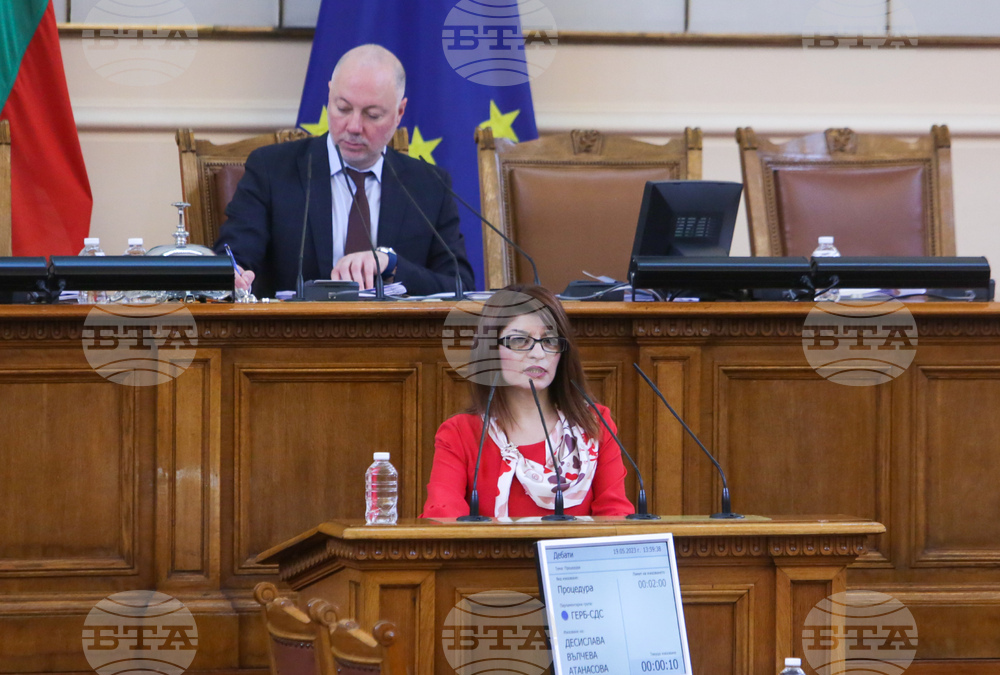 Парламент - заседание - Десислава Атанасова