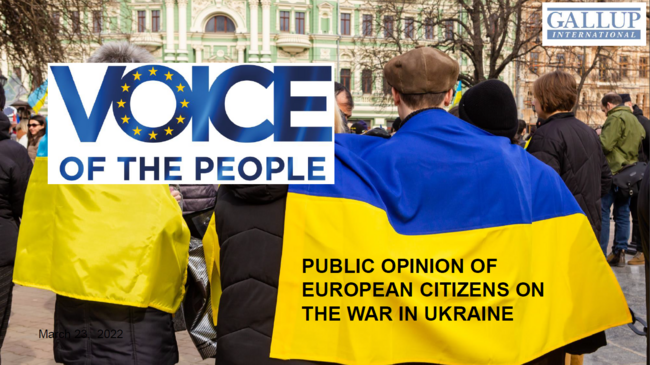 Притесненията на европейците от инфлацията, войната в Украйна и недостиг на енергийни доставки изместват страха от пандемията, сочи изследване