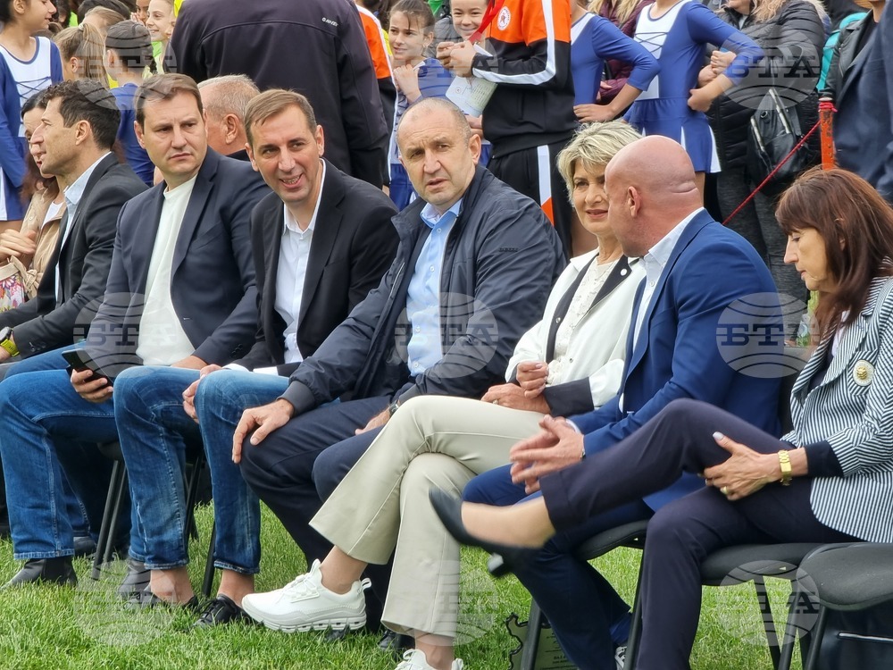 Ямбол - Румен Радев -„Спортувай с президента“ - инициатива