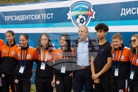 Ямбол - Румен Радев -„Спортувай с президента“ - инициатива