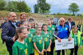 Ямбол - Румен Радев -„Спортувай с президента“ - инициатива