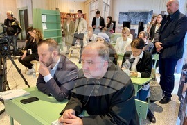 Италия - Венецианско архитектурно биенале 2023 - видеомост - дискусия