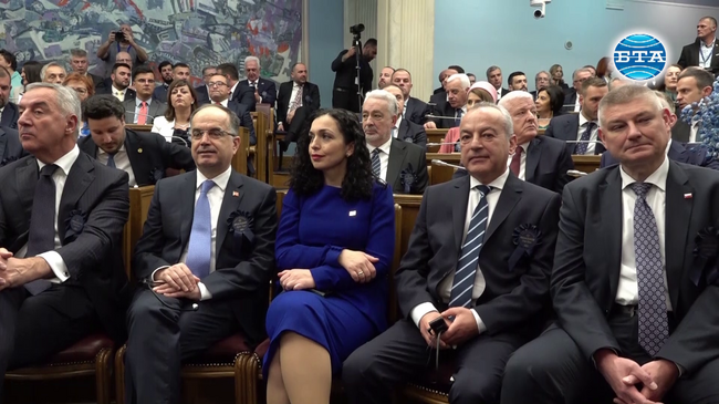 Гълъб Донев присъства на церемонията по встъпване в длъжност на президента на Черна гора