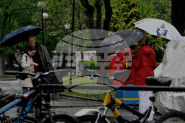 Бургас - дъждовно време