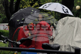 Бургас - дъждовно време