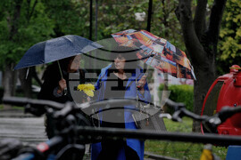 Бургас - дъждовно време