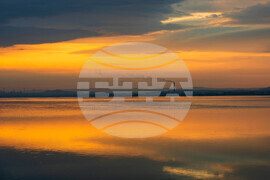 Бургас - Бургаско езеро - залез - природа