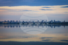 Бургас - Бургаско езеро - залез - природа