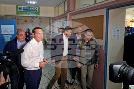Гърция - парламентарни избори - Алексис Ципрас - гласуване