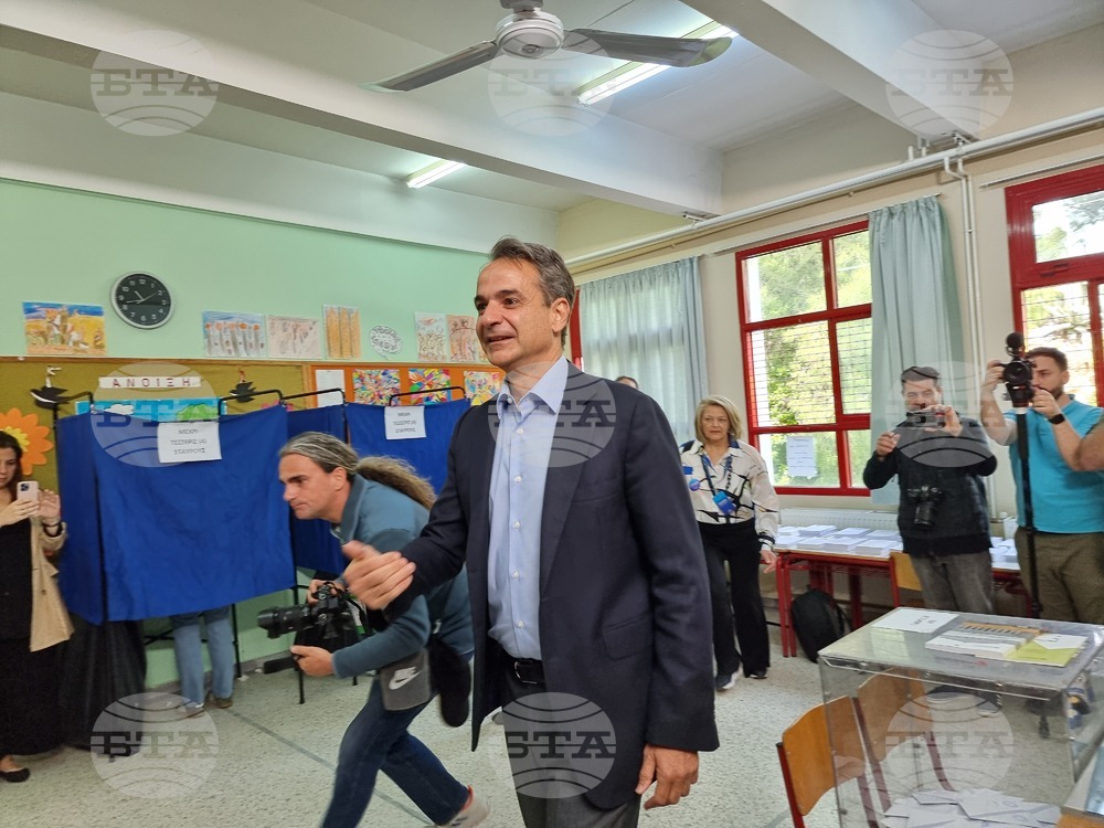 Гърция - парламентарни избори - Кириакос Мицотакис - гласуване